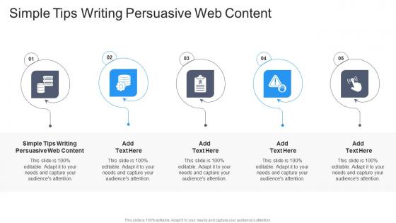 Simple Tips Writing Persuasive Web Content In Powerpoint And Google Slides Cpb