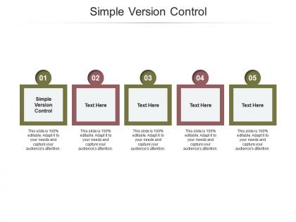 Version Control PowerPoint Presentation and Slides PPT Example | SlideTeam