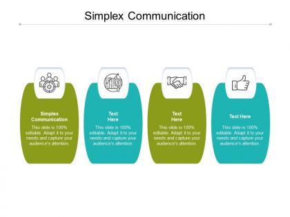 Simplex communication ppt powerpoint presentation infographic template rules cpb
