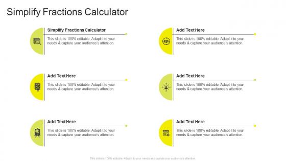 Simplify Fractions Calculator In Powerpoint And Google Slides Cpb