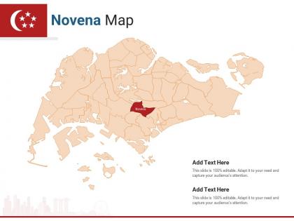 Singapore states novena map powerpoint presentation ppt template