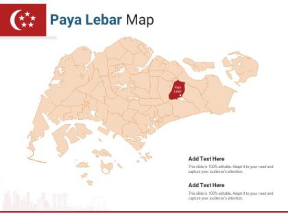 Singapore states paya lebar map powerpoint presentation ppt template