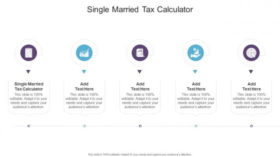 Single Married Tax Calculator In Powerpoint And Google Slides Cpb