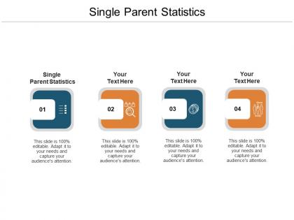 Single parent statistics ppt powerpoint presentation professional skills cpb