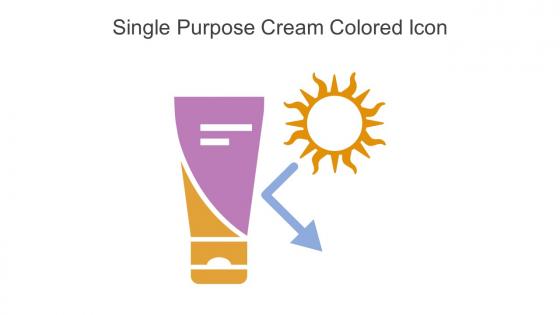 Single Purpose Cream Colored Icon In Powerpoint Pptx Png And Editable Eps Format