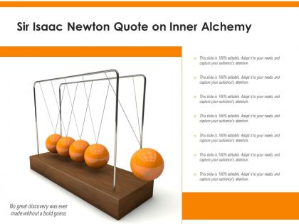 Sir isaac newton quote on inner alchemy