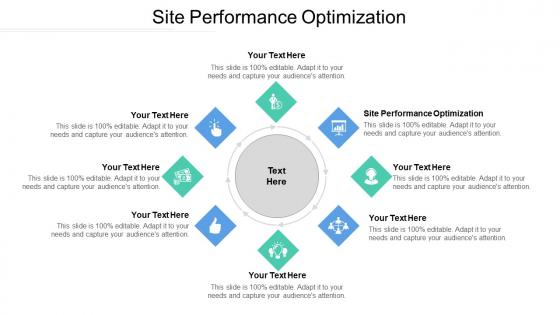 Site performance optimization ppt powerpoint presentation file design templates cpb