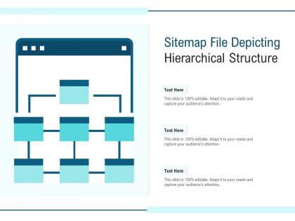 Sitemap file depicting hierarchical structure