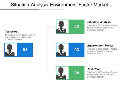 Situation analysis environment factor market opportunities set objectives