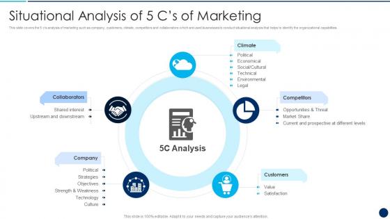 Situational Analysis Of 5 Cs Of Marketing