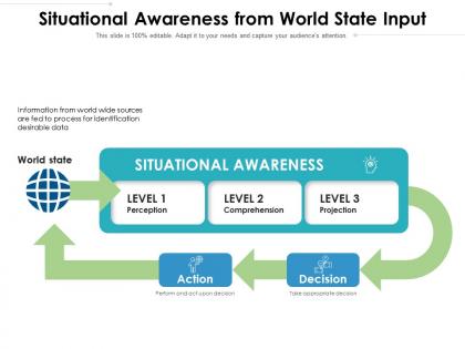 Situational awareness from world state input