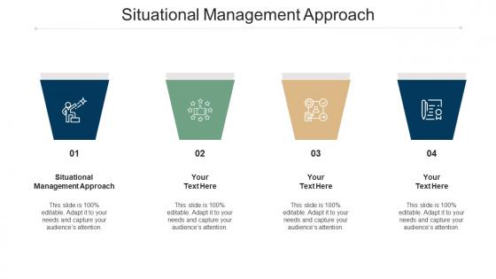 Situational management approach ppt powerpoint presentation gallery skills cpb