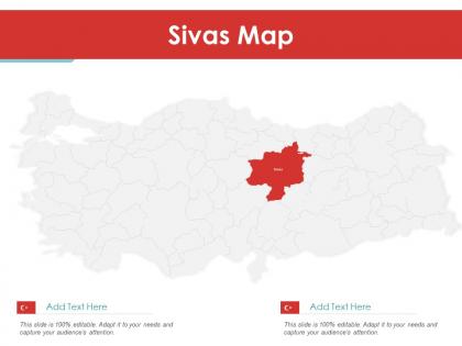 Sivas map powerpoint presentation ppt template