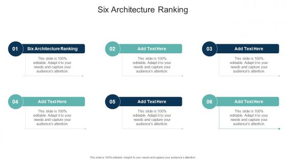 Six Architecture Ranking In Powerpoint And Google Slides Cpb