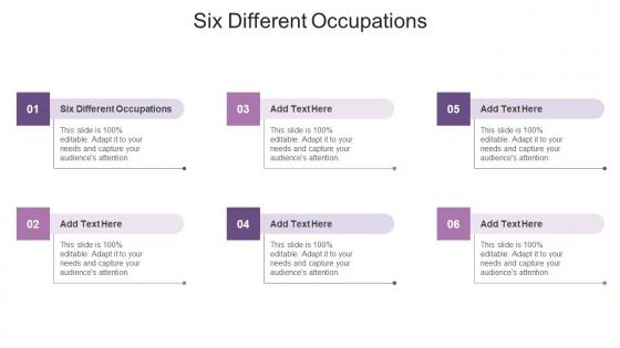 Six Different Occupations In Powerpoint And Google Slides Cpb