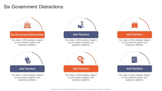 Six Government Distractions In Powerpoint And Google Slides Cpb