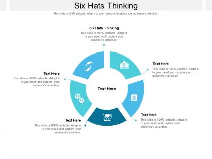 Six hats thinking ppt powerpoint presentation portfolio guidelines cpb
