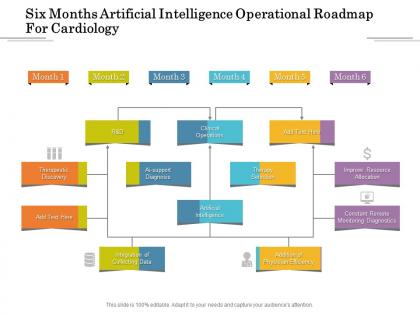 Six months artificial intelligence operational roadmap for cardiology