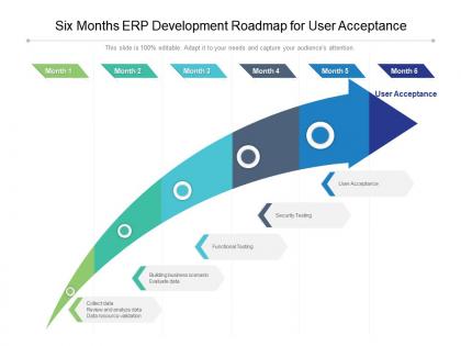 Six months erp development roadmap for user acceptance