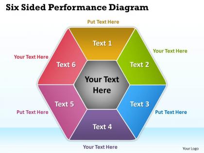 Six sided performance diagram powerpoint slides presentation diagrams templates