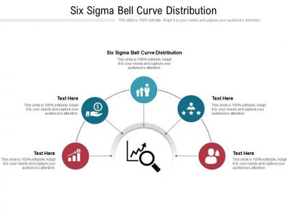 Six sigma bell curve distribution ppt powerpoint presentation layouts pictures cpb