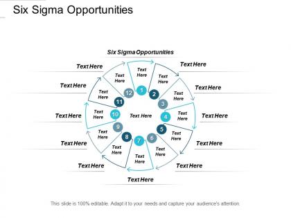 Six sigma opportunities ppt powerpoint presentation influencers cpb