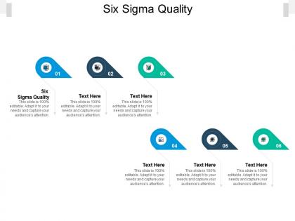 Six sigma quality ppt powerpoint presentation slides background cpb