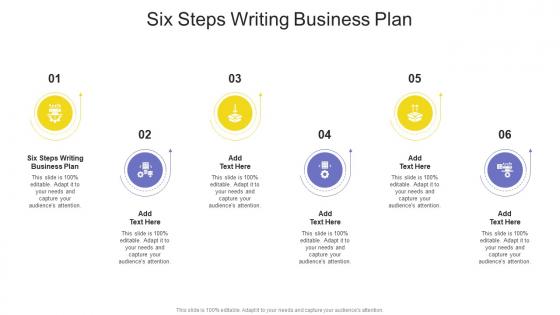 Six Steps Writing Business Plan In Powerpoint And Google Slides Cpb