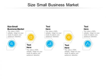 Size small business market ppt powerpoint presentation ideas introduction cpb