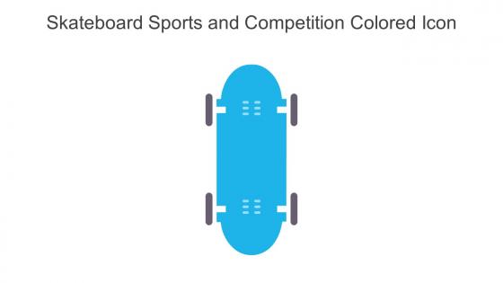 Skateboard Sports And Competition Colored Icon In Powerpoint Pptx Png And Editable Eps Format