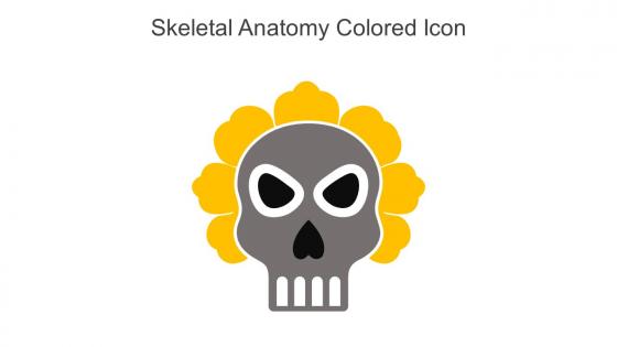 Skeletal Anatomy Colored Icon In Powerpoint Pptx Png And Editable Eps Format