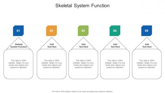 Skeletal System Function In Powerpoint And Google Slides Cpb