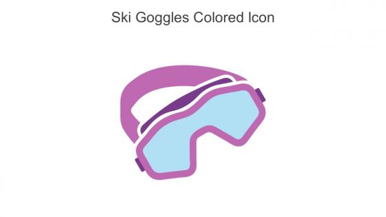 Ski Goggles Colored Icon In Powerpoint Pptx Png And Editable Eps Format