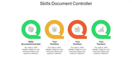 Skills document controller ppt powerpoint presentation show styles cpb