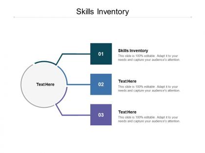 Skills inventory ppt powerpoint presentation portfolio templates cpb