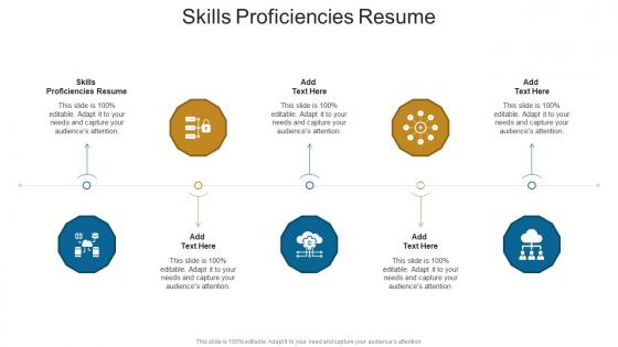 Skills Proficiencies Resume In Powerpoint And Google Slides Cpb