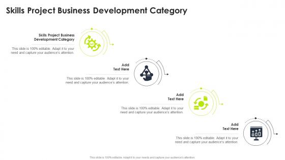 Skills Project Business Development Category In Powerpoint And Google Slides Cpb
