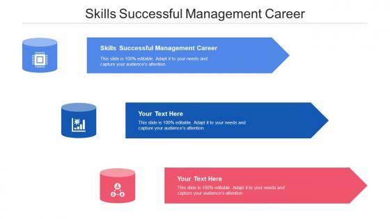 Skills successful management career ppt powerpoint presentation file templates cpb