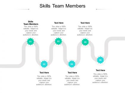 Skills team members ppt powerpoint presentation styles images cpb