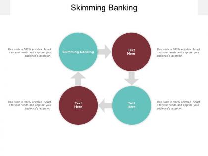 Skimming banking ppt powerpoint presentation outline themes cpb