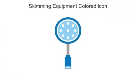 Skimming Equipment Colored Icon In Powerpoint Pptx Png And Editable Eps Format