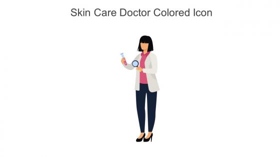 Skin Care Doctor Colored Icon In Powerpoint Pptx Png And Editable Eps Format
