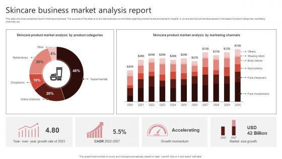 Skincare Business Market Analysis Report