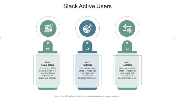 Slack Active Users In Powerpoint And Google Slides Cpb