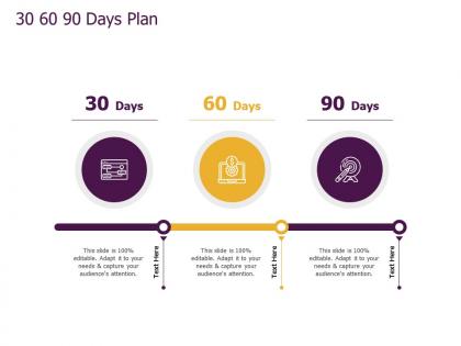Slack pitch deck 30 60 90 days plan ppt powerpoint presentation layouts icons