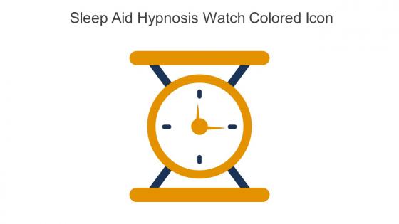 Sleep Aid Hypnosis Watch Colored Icon In Powerpoint Pptx Png And Editable Eps Format