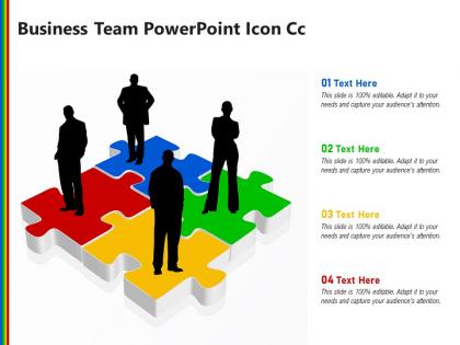 Business team powerpoint icon cc