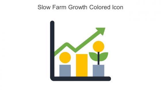 Slow Farm Growth Colored Icon In Powerpoint Pptx Png And Editable Eps Format