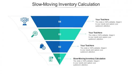 Slow moving inventory calculation ppt powerpoint presentation icon format cpb