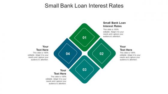 Small bank loan interest rates ppt powerpoint presentation inspiration graphics design cpb